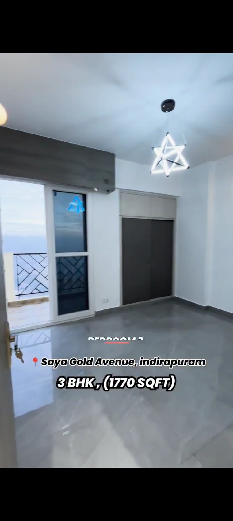 Room, saya-gold-avenue 3 Bedroom 1760 Sq.Ft. Apartment In Vaibhav Khand Ghaziabad 8417170