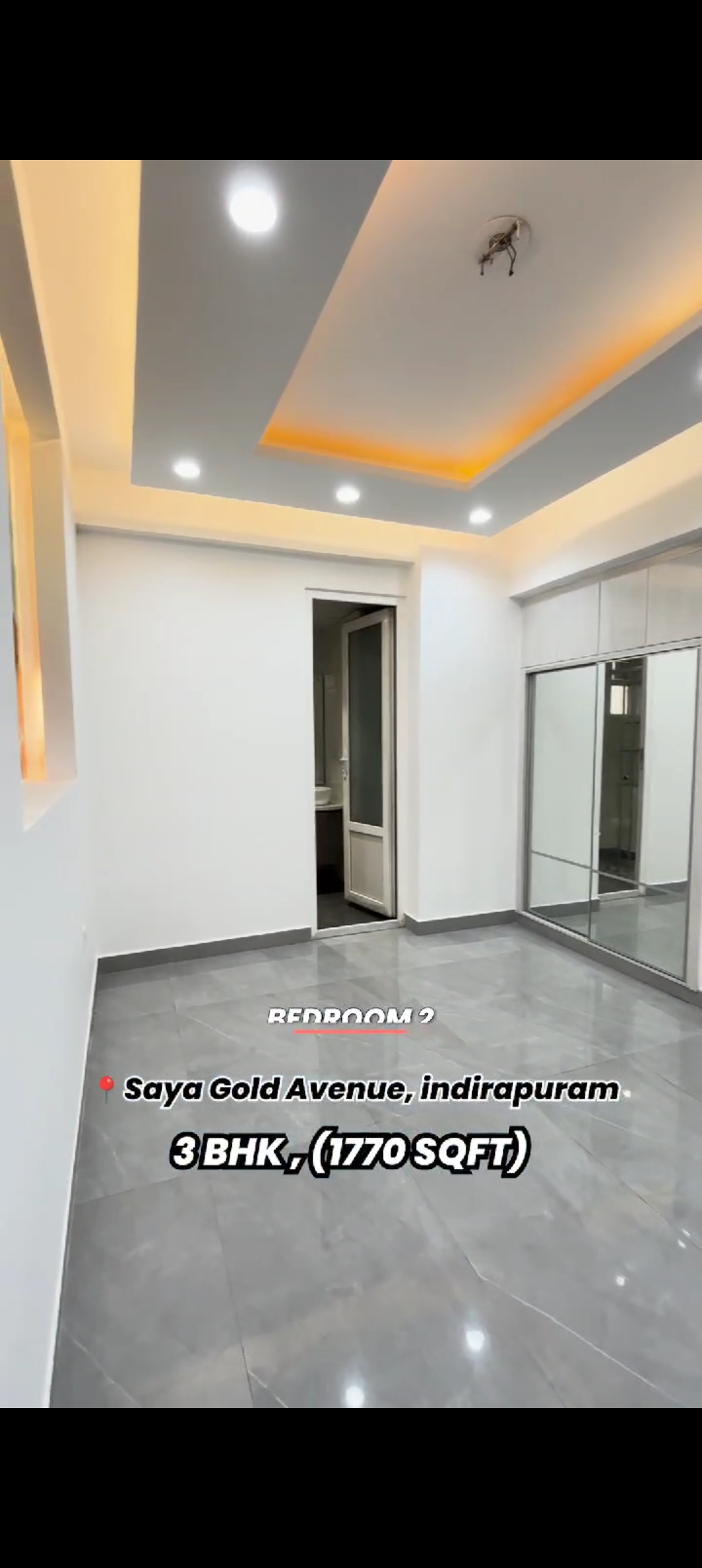 3 BHK + Pooja Room Apartment For Sale in Saya Gold Avenue