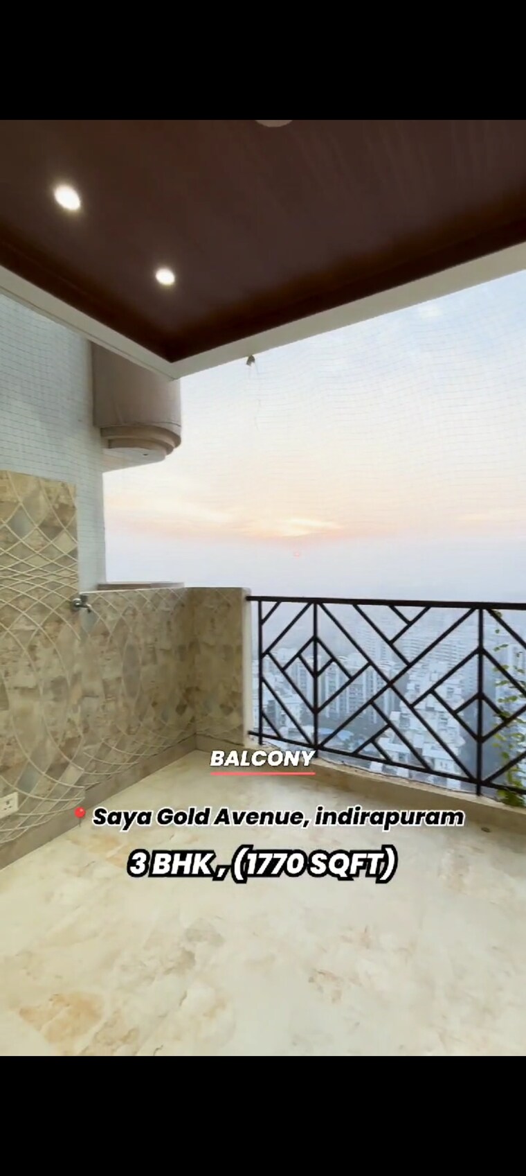 undefined, saya-gold-avenue 3 Bedroom 1760 Sq.Ft. Apartment In Vaibhav Khand Ghaziabad 8417170
