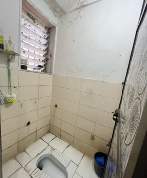 Bathroom in 1 BHK Apartment at Ravi Group Gaurav Galaxy 1, Gaurav Galaxy – for Sale