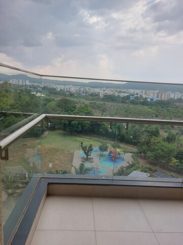 Balcony in 2 BHK Apartment at Magarpatta Nanded City Sargam, Sinhagad – for Sale