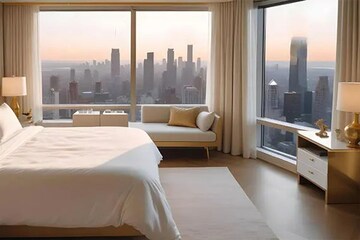 Bedroom in 4 BHK Apartment at Worli – for Sale