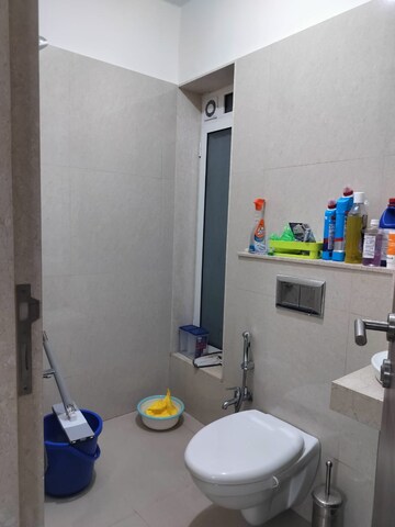 Bathroom in 2 BHK Apartment at Seawoods – for Rent