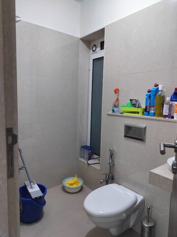 Bathroom in 2 BHK Apartment at Seawoods – for Rent