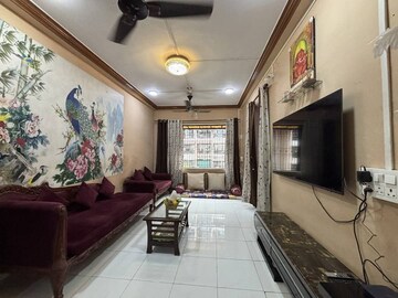 Living Room in 2 BHK Apartment at Madhav Sansar, Kalyan West – for Rent
