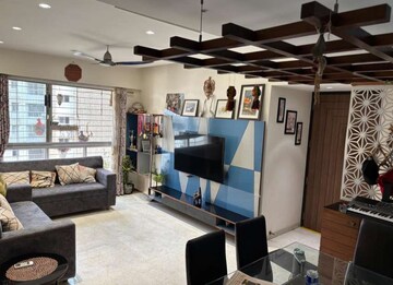 Living Room in 3 BHK Apartment at Lodha Amara, Kolshet Road – for Rent