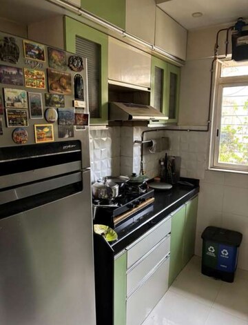 Kitchen in 3 BHK Apartment at Lodha Amara, Kolshet Road – for Rent