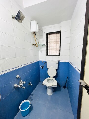 Bathroom in 2 BHK Apartment at Seawoods – for Rent