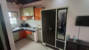 Kitchen in 1 RK Apartment at Chandigarh Hollywood Heights 1, Lohgarh – for Rent