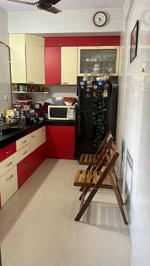Kitchen in 2 BHK Apartment at Vedant Commercial Complex, Vartak Nagar – for Sale