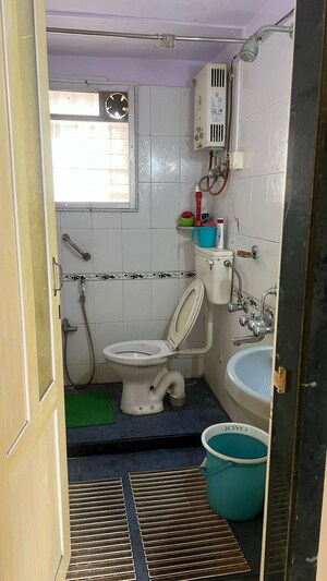 Bathroom in 2 BHK Apartment at Vedant Commercial Complex, Vartak Nagar – for Sale