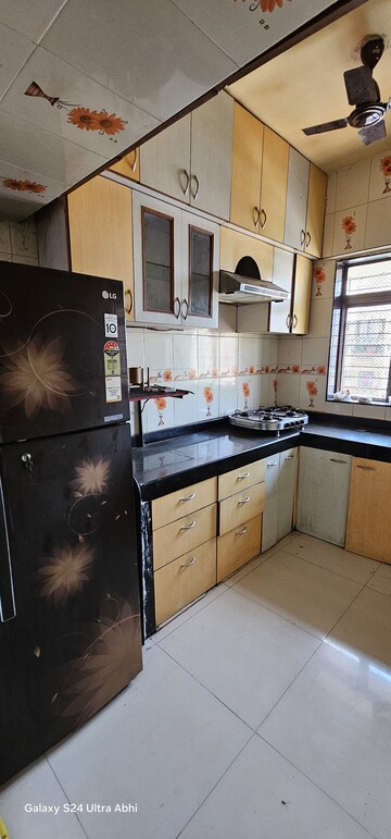 Kitchen in 2 BHK Apartment at Haware Splendor, Kharghar – for Rent