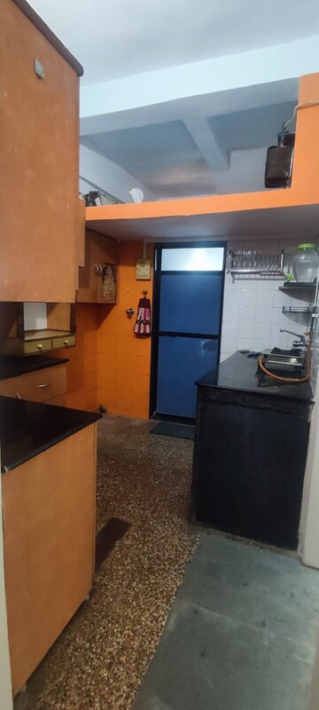 Kitchen in 1 BHK Apartment at Ramanand CHS, Vile Parle East – for Rent