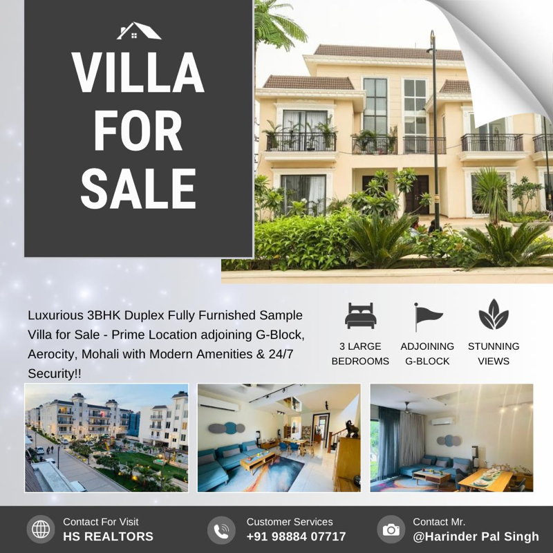 3 BHK Villa For Sale in Aerovista