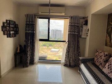 Living Room in 1 BHK Apartment at Raunak Heights, Ghodbunder Road – for Rent