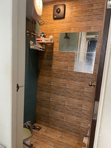 Bathroom in 1 BHK Apartment at Lodha Crown Quality Homes, Majiwada – for Rent