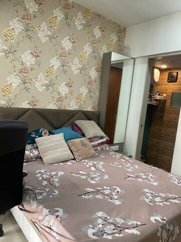 Bedroom in 1 BHK Apartment at Lodha Crown Quality Homes, Majiwada – for Rent