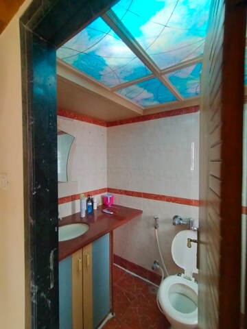 Bathroom in 2 BHK Apartment at Lokhandwala Residency, Worli – for Rent