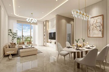 Living Room in 4 BHK Apartment at Runwal 7 Mahalaxmi, Mahalaxmi – for Sale