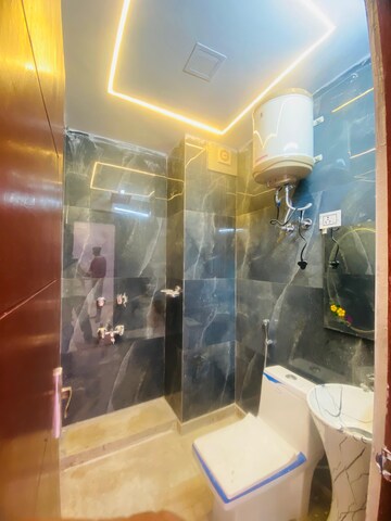 Bathroom in 2 BHK Apartment at Chattarpur – for Sale
