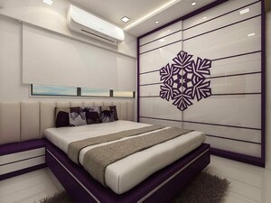 Bedroom in 2 BHK Apartment at HS Landmark, Mulund West – for Sale
