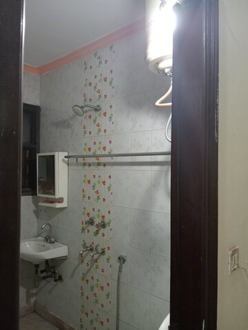 Bathroom in 2 BHK Builder Floor at Govindpuri – for Rent