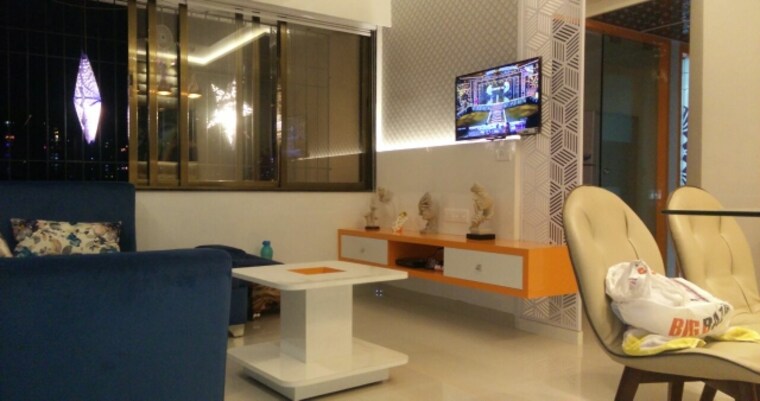 Living Room, hs-heritage 1 Bedroom 422 Sq.Ft. Apartment In Mulund East Mumbai 8417769