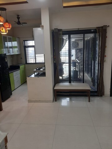 Living Room in 2 BHK Apartment at Seawoods – for Rent