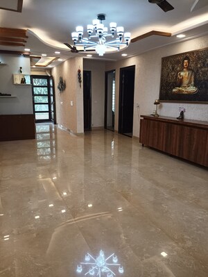 Living Room in 4 BHK Builder Floor at Sector 85 – for Sale