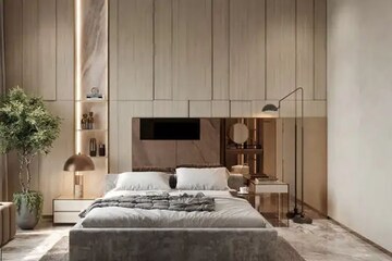 Bedroom in 3 BHK Apartment at Mahalaxmi – for Sale