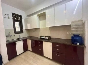 Kitchen in 2 BHK Builder Floor at Freedom Fighters Enclave – for Rent