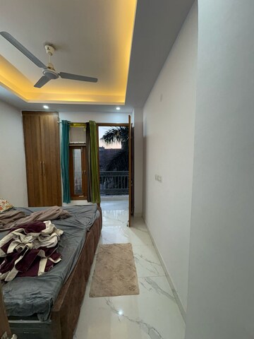 Bedroom in 1 BHK Builder Floor at Freedom Fighters Enclave – for Rent