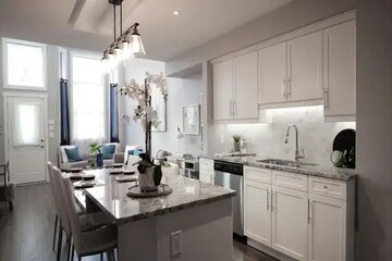 Kitchen in 3 BHK Apartment at Rustomjee 180 Bayview, Matunga West – for Sale