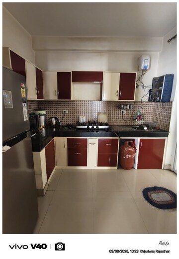 Kitchen in 3 BHK Apartment at GH-7 Crossings Republik, Vijay Nagar – for Sale