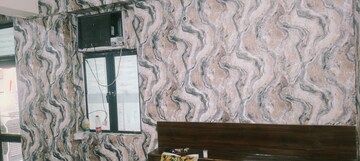 Living Room in 1 BHK Apartment at Devika Skypers, Raj Nagar Extension – for Rent