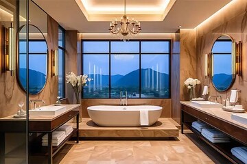 Bedroom in 4 BHK Apartment at Godrej Carmichael, Cumbala Hill – for Sale
