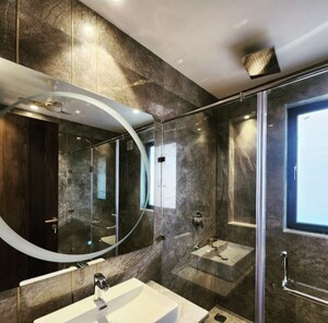 Bathroom in 4 BHK Builder Floor at Shalimar Bagh – for Sale