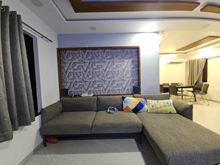 Living Room, brahma-suncity 3 Bedroom 1489 Sq.Ft. Apartment In Wadgaon Sheri Pune 8418265