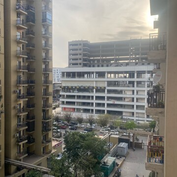 Balcony in 2.5 BHK Apartment at Aims Golf Avenue I, Sector 75 – for Rent
