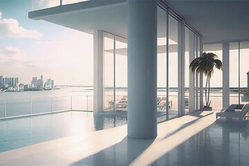 Building Lobby in 3 BHK Apartment at Worli – for Sale