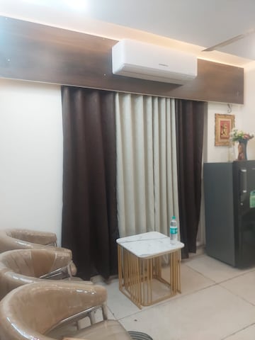 Living Room in 3 BHK Apartment at Rishita Manhattan, Gomti Nagar – for Rent