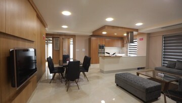 Living Room in 3 BHK Apartment at SD Siennaa Wing D, Kandivali East – for Sale