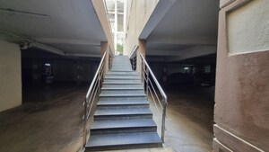 Staircase in 4 BHK Villa at Jubilee Hills – for Sale