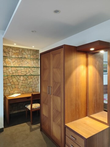 Bedroom in 4 BHK Apartment at Clover Majestic Towers, Paanduranga Puram – for Rent