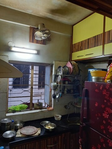 Kitchen in 1 RK Apartment at Kasba – for Rent