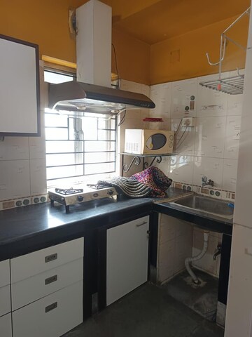 Kitchen in 1 RK Apartment at Kasba – for Rent