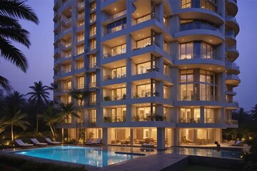 5 BHK Apartment – Exterior View View at Birla Anayu, Malabar Hill - for Sale