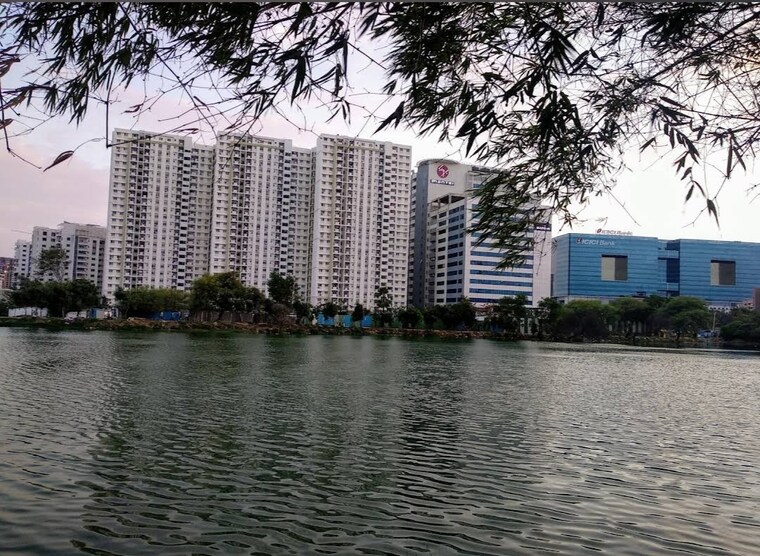 Swimming Pool, mantri-celestia 2 Bedroom 970 Sq.Ft. Apartment In Gachibowli Hyderabad 8418724