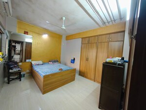 Bedroom in 2 BHK Apartment at Shubharambh Complex, Manpada – for Sale