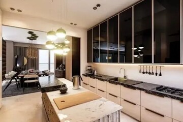 Kitchen in 3 BHK Apartment at Techno Aakasa, Worli – for Sale
